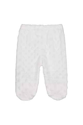 Albimini Minidamla Topçikli 1-6 Ay Tek Alt Bebe - Ekru
