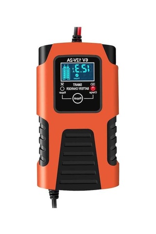 Ganzhoushop Turuncu Tam Şarj Otomatik Dabey Cihazları Araba Akü Akıllı 6v/2a 12v/2a Kx