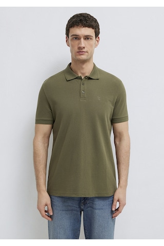 Mavi - Yeşil Polo Tişört 064946-71543 Yeşil