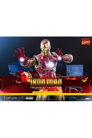 Hot Toys Iron Man The Origins (Deluxe) Diecast Sixth Scale Figure CMS08 - 908152