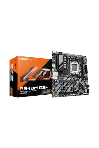 Gigabyte B840m D2h Soket Am5 Ddr5 7600mhz Oc Matx Gaming Aaaa11gıg0040