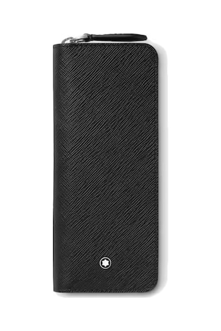 Montblanc Sartorial Fermuarlı 2li Kalemlik 198363 Siyah