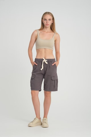 Alexander Gardi Alexandergardı Kargo Cepli Comfort Fit Bermuda Şort Ag-2y 001