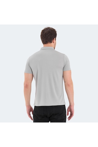 Slazenger ROYAL Erkek Polo Yaka Gri Tişört