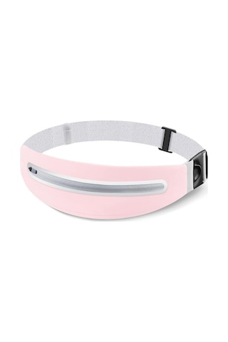 Teltree Gri Spor Bel Çantası - Koşu Ve Fitness İçin Multifonksiyonel, 7.2 İnç Telefon Uyumlu, 60-110 Cm Bel Ölçesi Gri