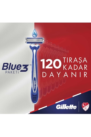 Gillette Blue 3 Comfort Tıraş Bıçağı 9 + 3