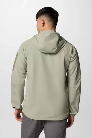 Columbia Erkek Wo9423 Tall Heıghts Iı Hooded Softshell Safari Softshell Wo9423-348 Yeşil
