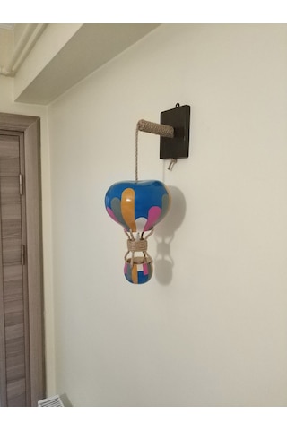 Dekoratif Led Işıklı Su Kabağı Duvar Aplik Lamba (445682573)