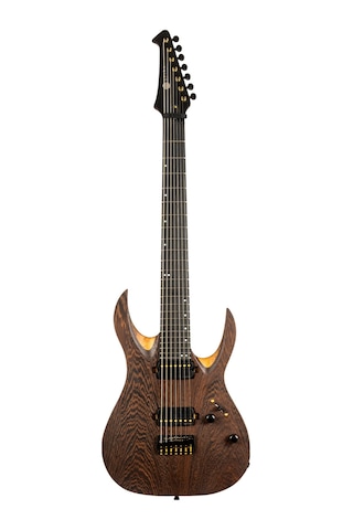 Spira S-1007 Pro 7 Telli Elektro Gitar Black Limba
