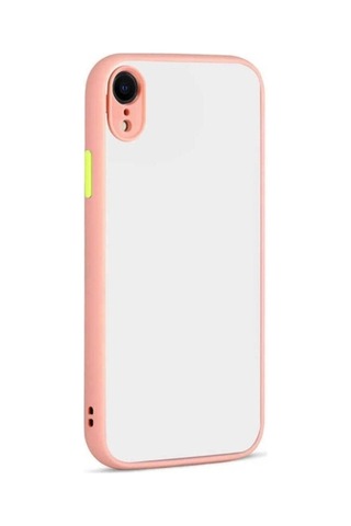 Apple Uyumlu iPhone Xr 6.1 Kılıf Zore Hux Kapak Pembe