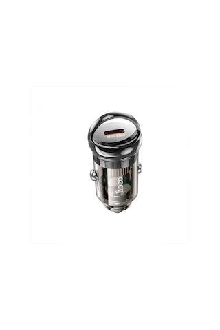 Hoco Z53 Sight Single Pd30w Type-c Girişli Araç Çakmaklık Hızlı Şarj Aleti