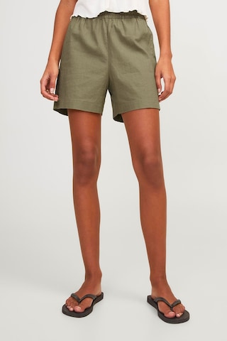 Jack & Jones Jjxx Jxpoppy Lınen Hw Shorts P Yeşil Kadın Şort 000000000101961818 Yeşil