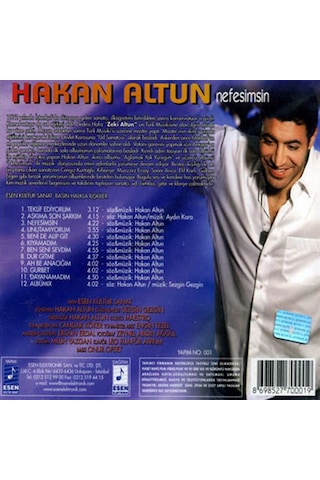 Hakan Altun - Nefesimsin Cd