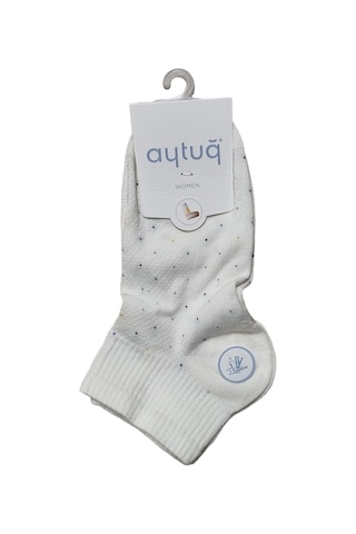 Moda Dua Aytuğ 34220 Kadın Bambu Patik Çorap Çok Renkli