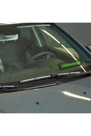 N&m Store Pratik Fosforlu Telefon Numarası Yamzak İçin Araç İçi Oto Numaratör Numaralık