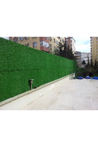 Dekoratif Çim Çit 50x10 Mt. Bahçe Ve Balkon İçin Yeşil Kaplama