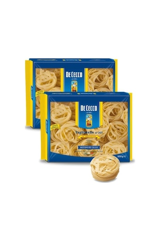 Tagliatelle Uzun Kesme Makarna 2 Li Set 500 G