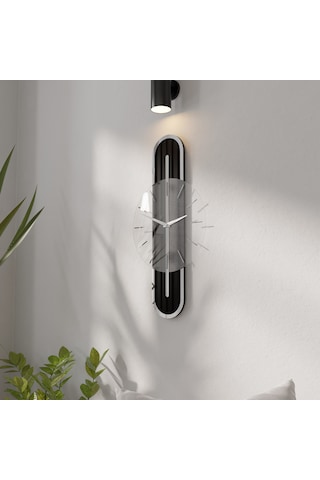 Minimal Şeffaf Pleksili Premium Lüx Duvar Saati Şeffaf