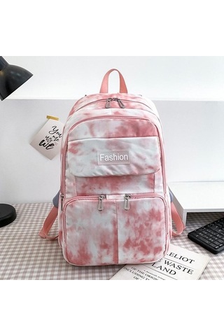 Luckydog Moda Mavi Büyük Serin Kadın Okul Sırt Çantası, Kız Kolej Kullanışlı Bayan Dizüstü Çantası Mavi