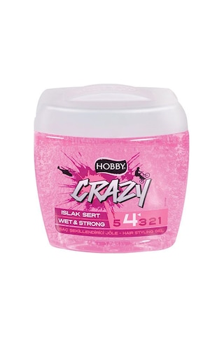Hobby Crazy Islak Sert Saç Jölesi 700 ML Hobby Crazy Islak Sert Saç Jölesi 700 ML