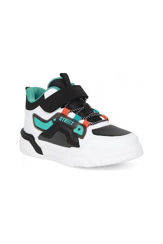 Kidessa 2067 Anatomik Tabanlı Ultra Hafif Unisex Çocuk Beyaz Yeşil Çok Renkli