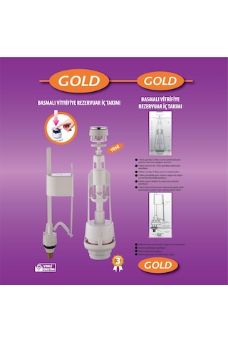 Aset Gold Basmalı İç Takım Beyaz