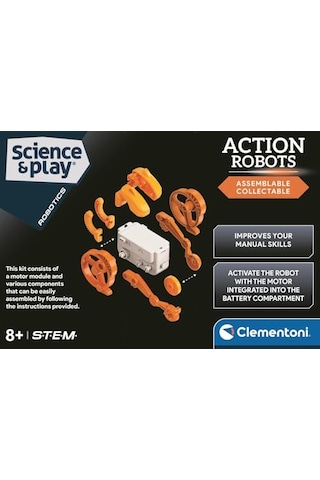 Clementoni Robotik Laboratuvarı Action Robots Runner