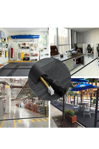 Greentech Esnek Kablo Kanalı Siyah / Gt-kk06