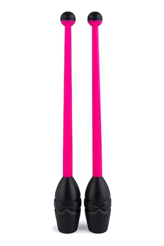 Gymo Birbirine Bağlanabilir Ritmik Cimnastik Labut 41cm Siyah-pembe
