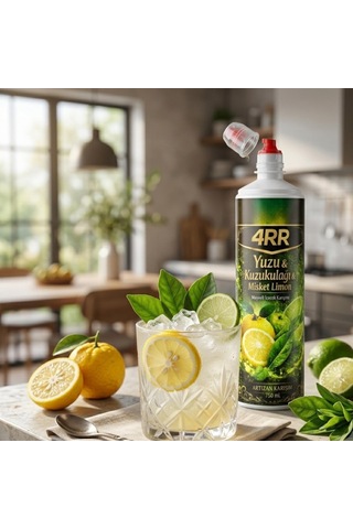 4rr Yuzu-kuzu Kulağı & Misket Limon Aromalı Tropikal İçecek Karışımı 750 Ml Çekirdek