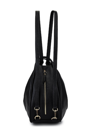 Bruno Shoes Bruno Rossi Bag Kadın Hakiki Deri Siyah Sırt & Omuz Çantası 1048 Mlx14g Bn Cnt Sk25-26 Nero Siyah
