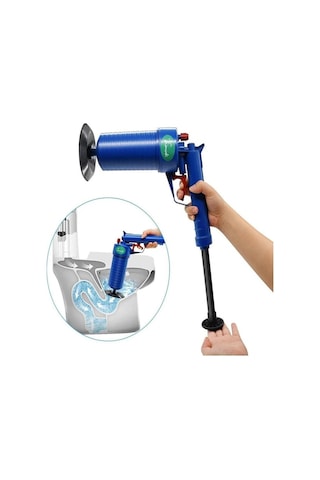 Maxilife Air Blaster Mutfak Tuvalet Lavabo Banyo Yüksek Basınçlı Püskürtücü Tıkanıklık Giderici Diğer