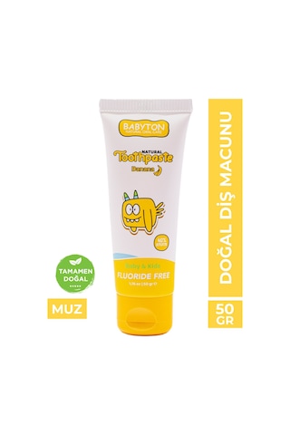 Babyton Muz Organik Diş Macunu 50 G