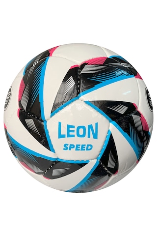 Leon Speed Halı Saha Ve Çim Saha Futbol Topu 5 Numara Mavi Beyaz - Mavi