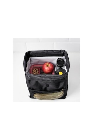 Ikea Framtung Siyah 22x17x35 Cm Yemek Çantası 0