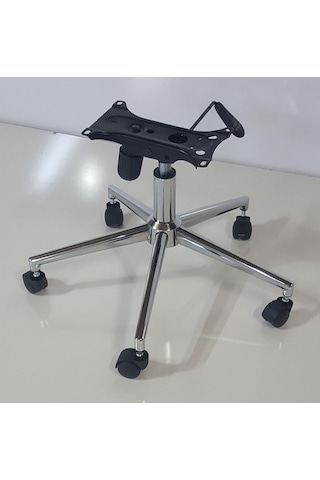 Kamusalmarket Ahtapot Yıldız Ayak+Teker+Krom Piston+Tek Kollu Mekanizma