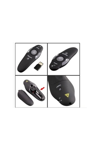 Kablosuz Lazer Sunum Kumandası Powerpoint Wireless Projeksiyon