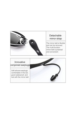 Artfulabode Yüzme Yüzme Yüksek Su Sones Siyah Sis Şapkalı Gözlüğü Geçirmez, Geçirmez, Çözünürlüklü Jb Çok Renkli