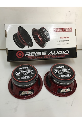 Reiss 13 Cm 2021 Prof.New Midrange Rs-M5Px 500 Wat 100 Rms 2.Li