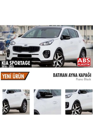 Kia Sportage Yarasa Ayna Kapağı Batman Parlak Siyah Piano Black