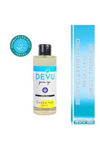 Devu Doğal Masaj Yağı 200 ML
