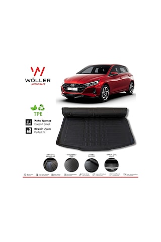 Hyundai İ20 Bagaj Havuzu 2020 Sonrası 3D Wöller Ultraflex