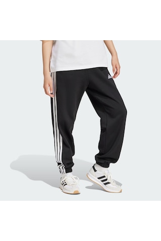 Adidas Essentials 3-stripes Bol Kesim Kadın Eşofman Altı Je1276 Siyah