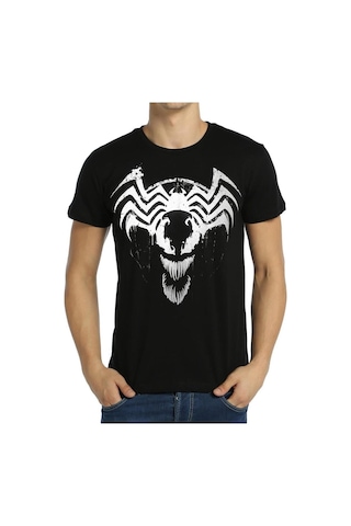 Bant Giyim - Venom Siyah Erkek T-Shirt Tişört