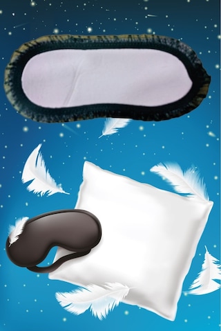 Pazarız Uyku Göz Bandı Maskesi Işık Önleyici Gözlük Maske Bant Eye Mask Toz Pembe