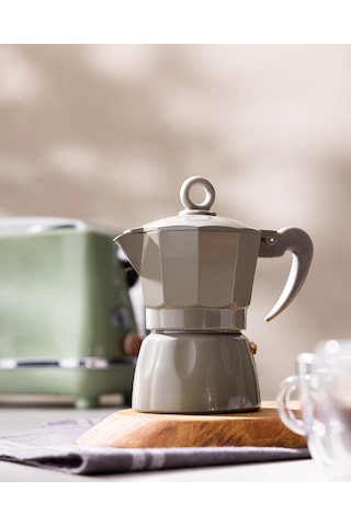 Madame Coco Tara Moka Pot - Bej - 150 Ml