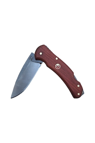 Kamp Çakı El İşçiliği N690 Çelik 18cm Namlu-paduk Sap Kırmızı