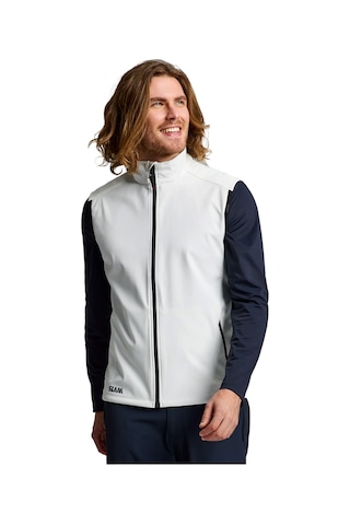 Slam Slam Act Softshell Vest Erkek Bej Yelek W03 Beyaz