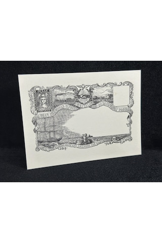 1980 Stamp Collecting Magazine Postcard - Ocean Penny Postage No. 4 - Unposted İngiltere Kartpostal