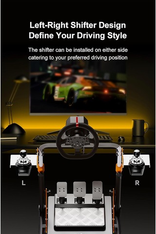 A11 Katlanabilir Yarış Direksiyonu Standı Çoklu Açı Ve Yükseklik Ayarı Logitech, Moza, Fanatec Uyumlu